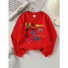 European sizes Girls Crew Neck Sweatshirt Summer Butterflies Roostertail Party, Soft Cozy Pullover, Warm Casual for Autumn & Winter.