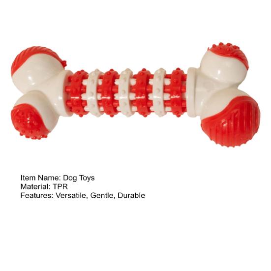 Indestructible Dog Chew Toys Interactive Puppy Teeth Bone Toy Teeth Cleaning Boredom Relief Gear