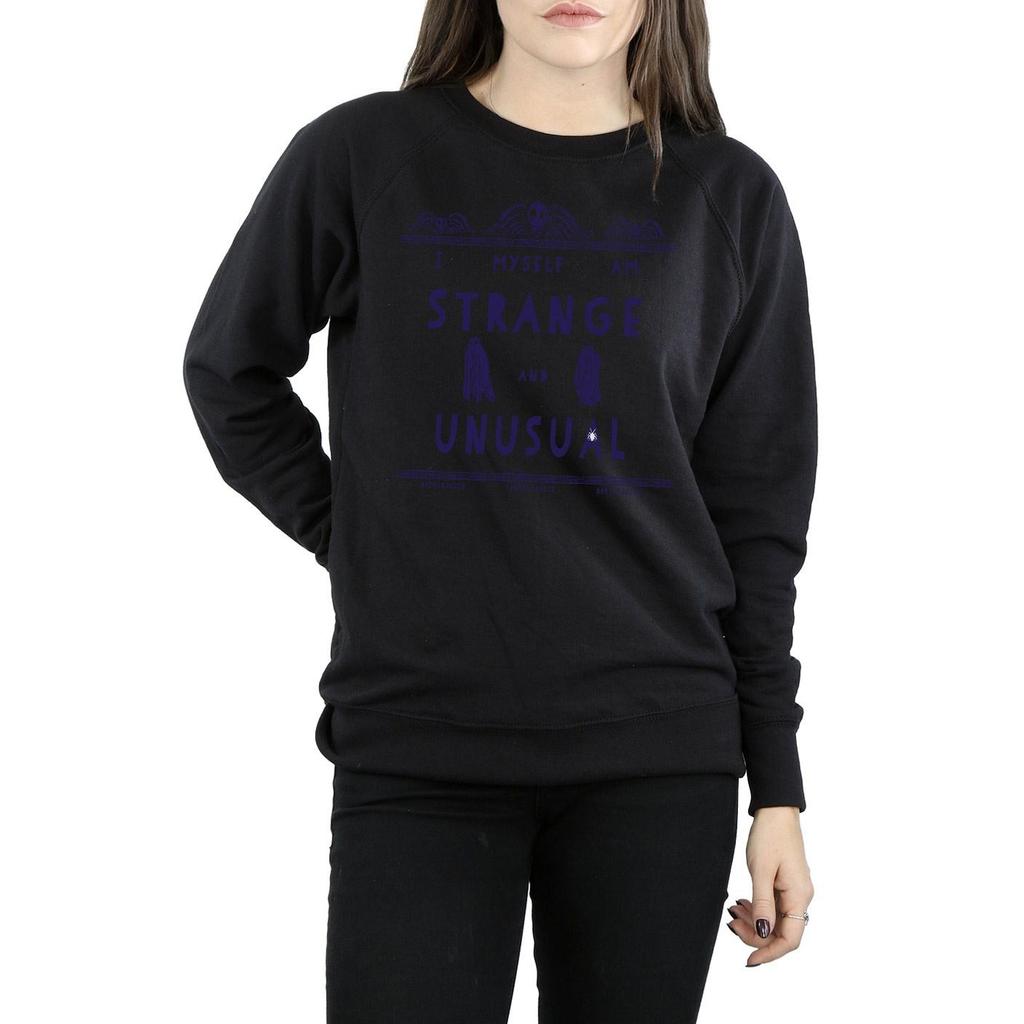 Beetlejuice Womens/Ladies Strange And Unusual Sweatshirt