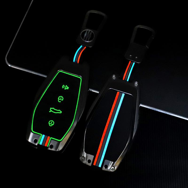 Чехол-брелок из цинкового сплава для автомобильного ключа для Geely Okavango Coolray Atlas Monjaro Tugella Emgrand GT S Proton X50 X70