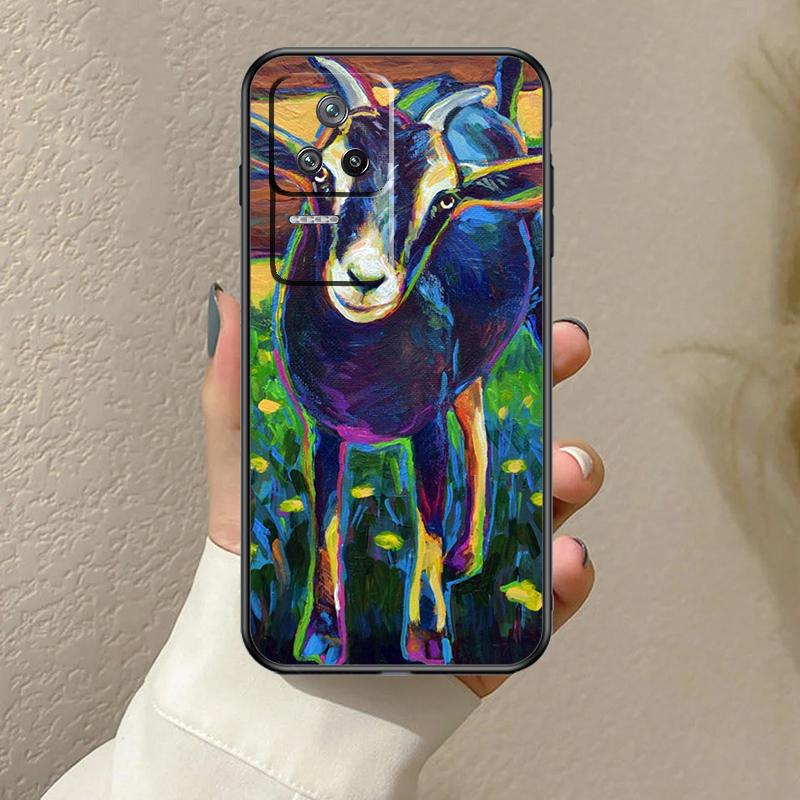 Чехол с козами для Xiaomi 15 14 Ultra 13T 14T 15T Pro 17 Pro Max POCO X7 Pro X3 X5 X6 F5 F6 F7 F8