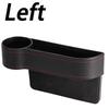 PU Leather Car Seat Gap Storage Box Universal Seat Gap Slit Box With Charging Hole Phone Bottle Keys Holder Box Auto Organizer