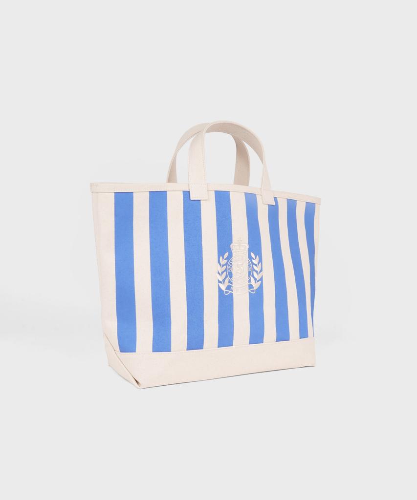 Sporty&Rich Ny Crest Beach Tote Bag - Natural/Soft R265Aob010
