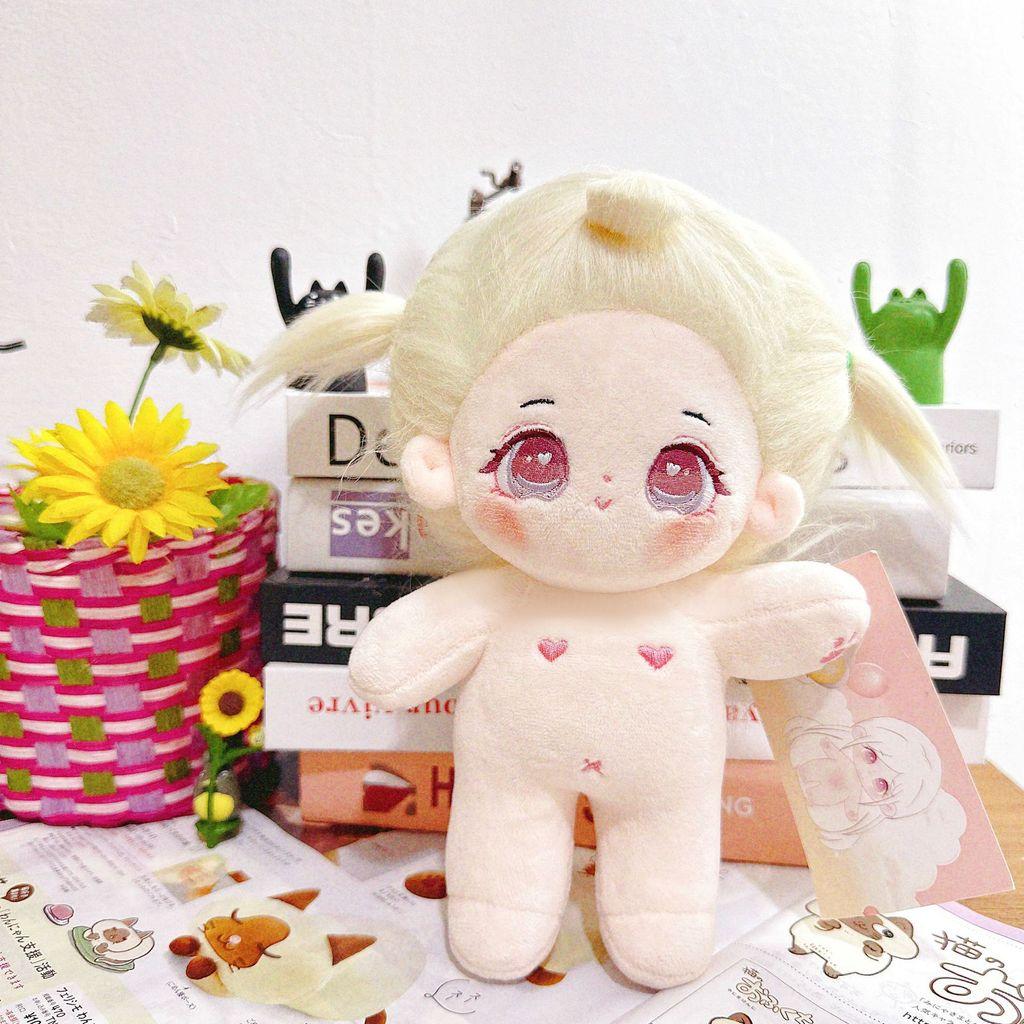 Cotton Stuffed Doll With Removable Clothes For Kids And Adults Collectible Plush Toy Gift