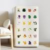 100PCS Kawaii Pikachu Anime Pokemon Stickers for Laptop Suitcase Skateboard Guitar Phone Cartoon Sticker Kid Gift Toys