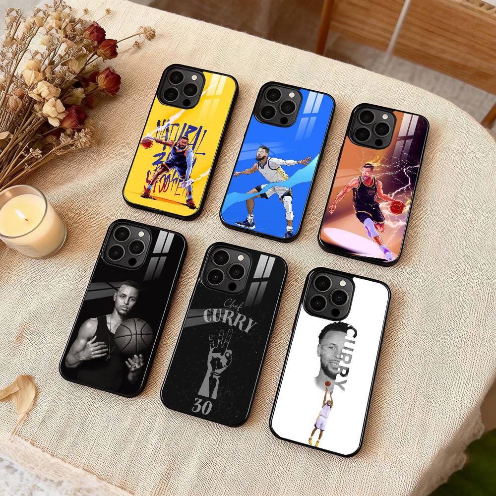 Чехол для телефона с баскетболистом С-Стивеном Карри 30 для iPhone 17 16 15 14 13 12 Pro Max Plus для Magsafe Зеркальный Беспроводной Магнитный Чехол