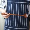 Korean Style Wooden Long Handle Tableware Round Cooking Supplies Kitchen Utensil Spoons Soup Spoon