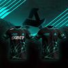 Киберспортивный клуб Aurora Gaming Новая летняя форма Тренировочные джерси CS2 ESL Pro League Футболки с индивидуальным дизайном для игроков Подарки для мальчиков Топы