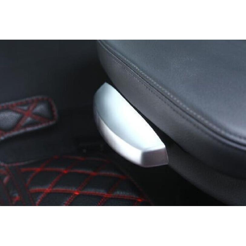 2018-2021 Fit For BMW X2 Cover Trim F39 Seat Leg Drag Adjustment Matte Silver
