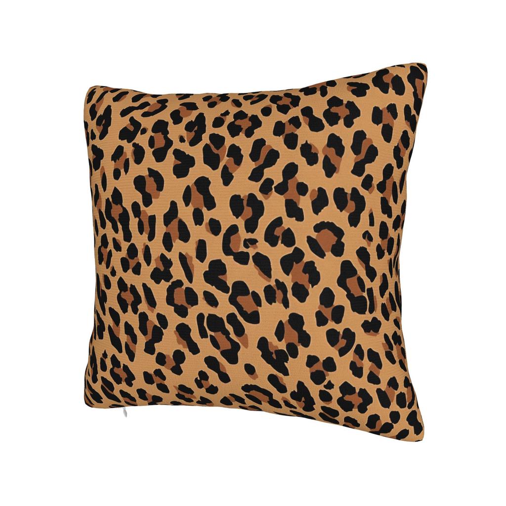 Wild Leopard Print Pillow Cover Fashion Pillow Case For Sofa Couch Bed Living Room Print Pillowcases Birthday Gift