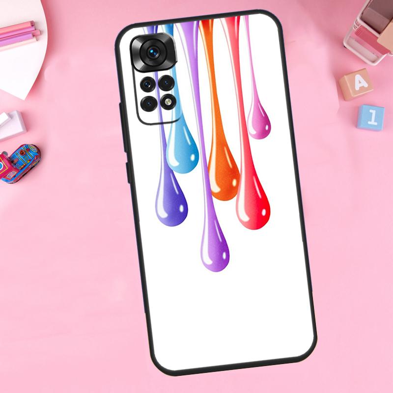 Коллекция флаконов с лаком для ногтей Чехол для телефона Xiaomi Redmi Note 13 14 9 10 11 12 15 Pro Plus Для Redmi 15 C 14C 10C 12C 13C