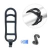 20Pcs Handlebars Headlight Fixing Strap Bikes Silicones Band Cyclings Flashlight Mount Strap Fixing Bandages Belt