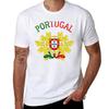 Portugal Coat Of Arms Tshirt Casual Everyday Short Sleeve Tshirt