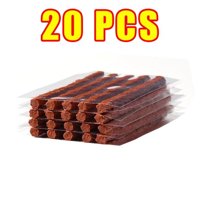 Набор инструментов для ремонта автомобильных шин с резиновыми полосками, набор заглушек для проколов бескамерных шин, инструмент для вакуумного ремонта шин мотоциклов и грузовиков