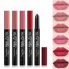 Водостойкая помада-карандаш Matte Velvet Mist Top женская помада-карандаш Bean Paste Rose с точилкой автоматический карандаш для губ Liner