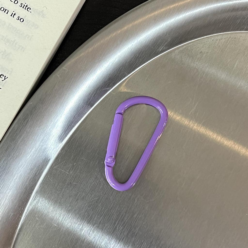 Красочный брелок-подвеска для сумки в стиле Miu, карабин, кольцо для ключей, пружинный крючок, ювелирный аксессуар