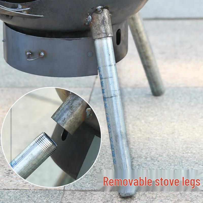 ZISIZ Outdoor Wood Burning Stove Set