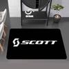 S-ScottS Логотип Велосипеда Прямоугольный Коврик для Пола Противоскользящий Домашний Мягкий Коврик для Ванной Передняя Дверь Внутренний Наружный Коврик Отель Декор Коврик