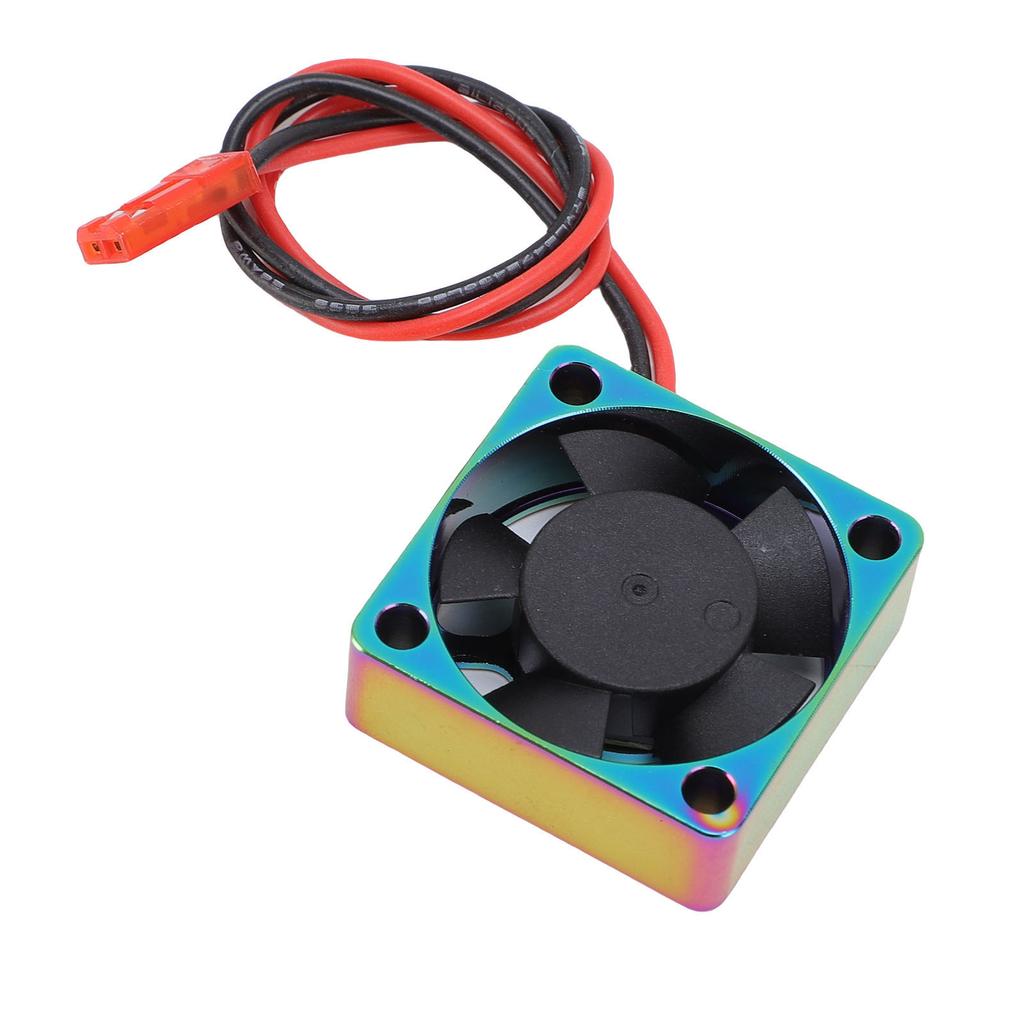 Вентилятор охлаждения двигателя RC 1,18x1,18 дюйма 28000 об/мин Металл Алюминиевый сплав Высокоскоростной Рассеивание тепла ESC Двигатель