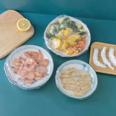 Многоразовые одноразовые крышки для пищевых продуктов, пластиковая упаковка, прочные эластичные крышки для пищевых продуктов для мисок, эластичные крышки для тарелок для кухонной сумки для хранения еды