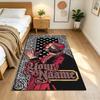 2pac Customized Name Area Rug Design for Hallway Study room Decorate room Bedrooms Anti-slip Rug Anime Office Decor Best for Christmas