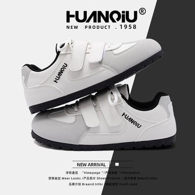 Туфли Global Puff Velcro Little White Women's ZHQ3659 New Ugly Cute Student Women's Shoes Casual Universal German Training Shoes
