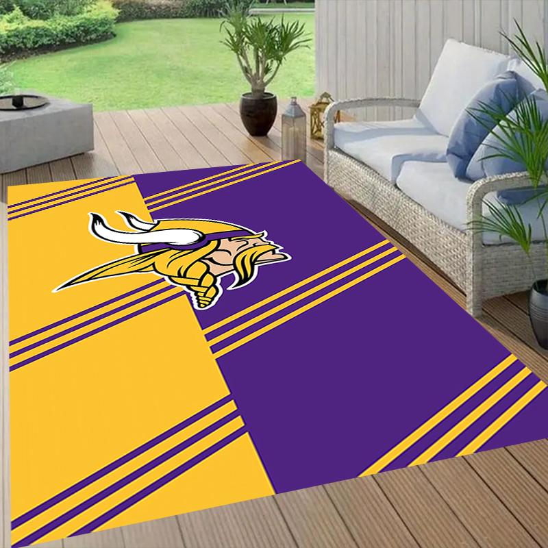 Vikings Pride Style Crystal Velvet Rug, Soft Anti‑Slip Crystal Velvet Carpet for Living Room Bedroom Home Decor