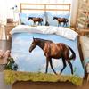 Horse Duvet Cover Sets For Kids Teens Comforter Covers Queen King Size Lightweight Down Room Decor 2 Pillowcases 1 Duvet Cover