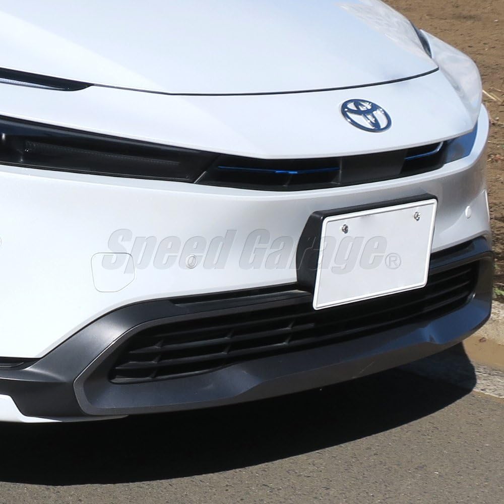 Синяя накладка на решетку радиатора Speed Garage для Toyota Prius 60-й серии, тюнинг (2023) - Переодевание
