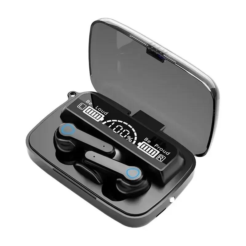 Гарнитура Bluetooth M19 Беспроводная TWS Игровая Поддержка Шумоподавление Сенсорный Внутриканальный Мини Гарнитура Аварийный Power Bank