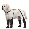 Dog Suspender Boots Waterproof Non-slip Pets Paws Protector Adjustable Walking Shoes Booties Puppy Foot Cover Outdoor Supplies