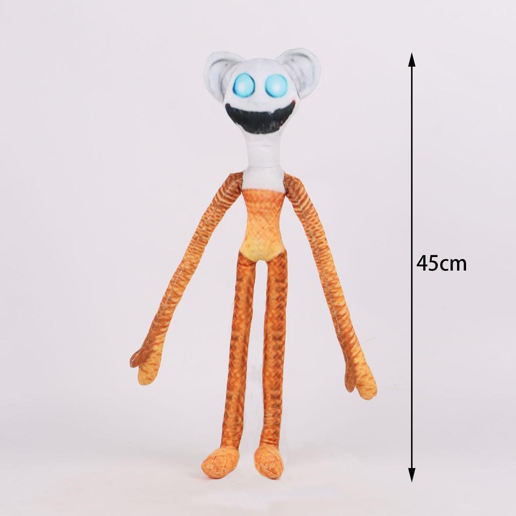 2024 Zoonomaly 2 Plush Toys Lizard Ostrich Rabbit Cotton Plush Toy