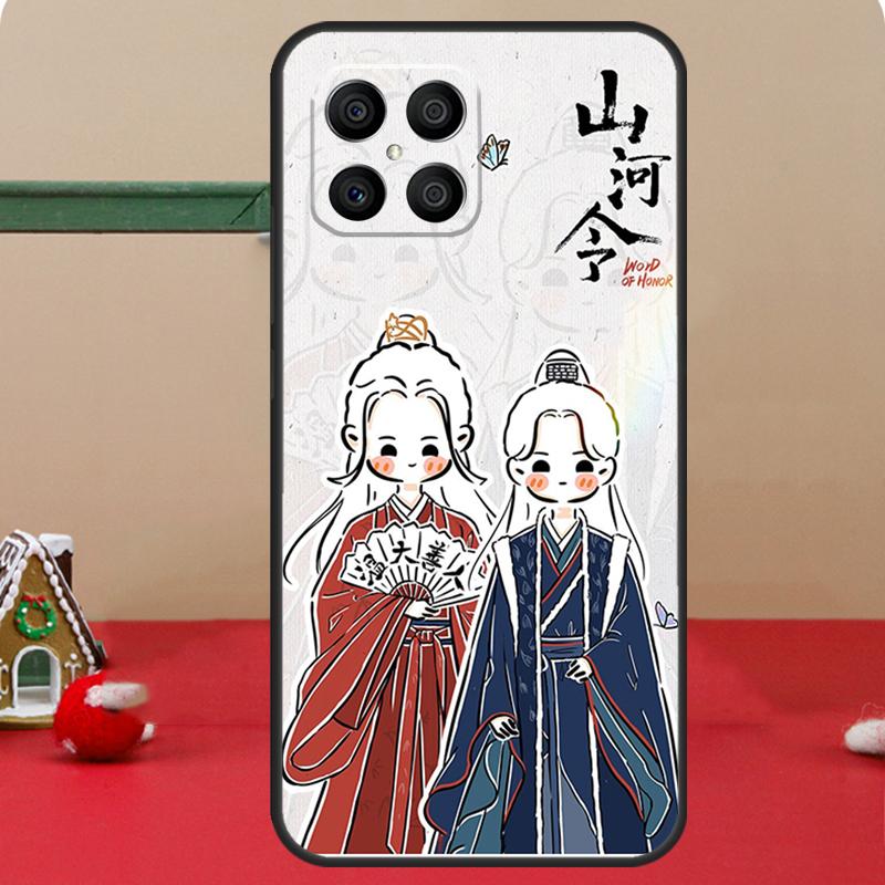 СЛОВО ЧЕСТИ Shan He Ling мультяшный Чехол Для Honor Magic 8 5 6 7 Lite Honor 400 Pro 200 70 90 X8c X8b X9a X9b X9c X9d Win Чехол