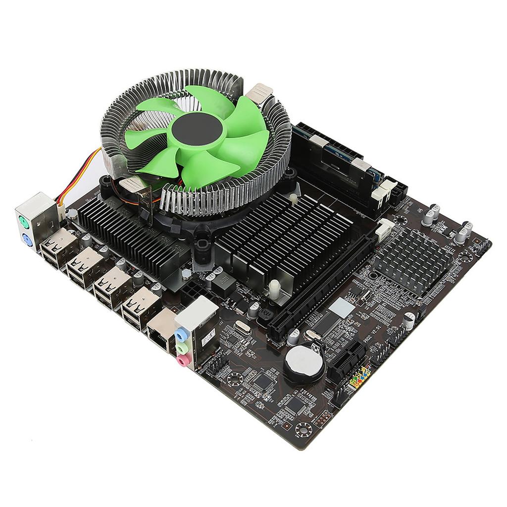 X58 Desk Top PC Motherboard Set X5650 CPU 8G Memory Main Board Set