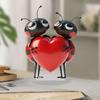 Flat Acrylic Love ANT Lovers Table Sign 21x16.8cm Valentines Day Decoration Decorative for Bride and