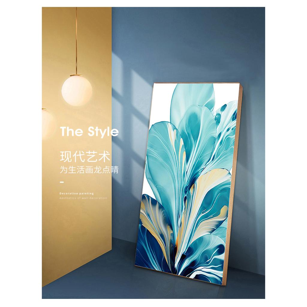 Настенная картина, картина на холсте, печать плакатов, настенные художественные фотографии, украшение для гостиной, цветок, большой лист, всплеск, абстрактная тема