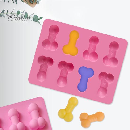 Антипригарная форма для торта, гибкая пищевая уникальная уникальная сексуальная форма для пениса, форма для кубиков льда, бытовые принадлежности