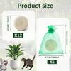 12Pcs Cat Repellent Ball Natural Peppermint Oil Cat Repellent Plant Based Anti Cat Scratch Ball for Keep Pet Off Yard Garden