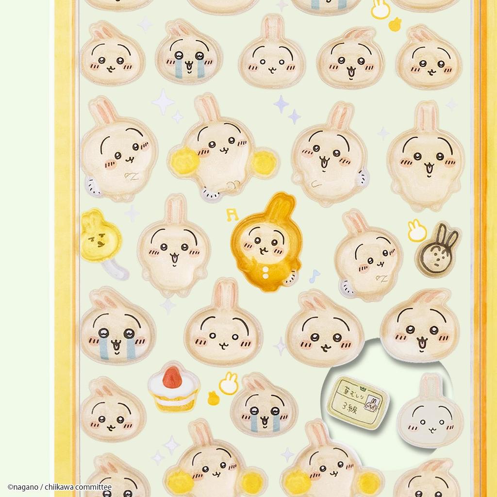 Канцелярские товары Sun-Star Stationery Chiikawa Rabbit Bonbon Drop Stickers S8542910 - Милые Кавайные Наклейки с Дизайном Кролика
