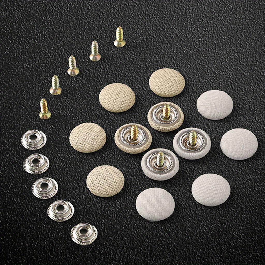 30 шт. универсальных кнопок для ремонта потолка салона автомобиля и пряжек