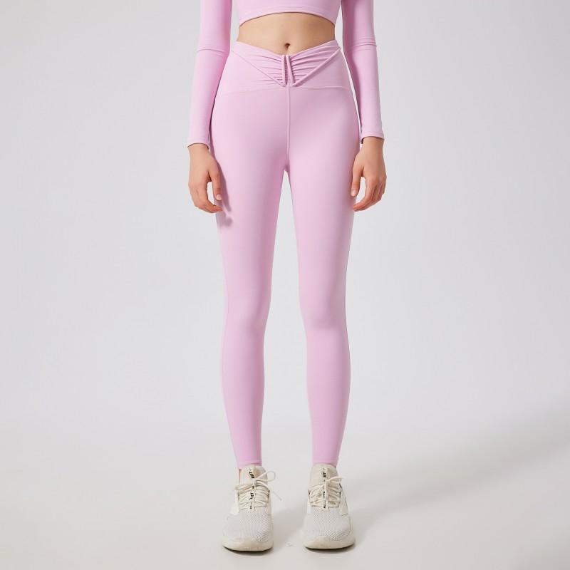 High Waist Seamless Yoga Leggings Women - Butt Lifting Moisture Wicking Quick Dry Stretchy Fitness Pants Running Gym
