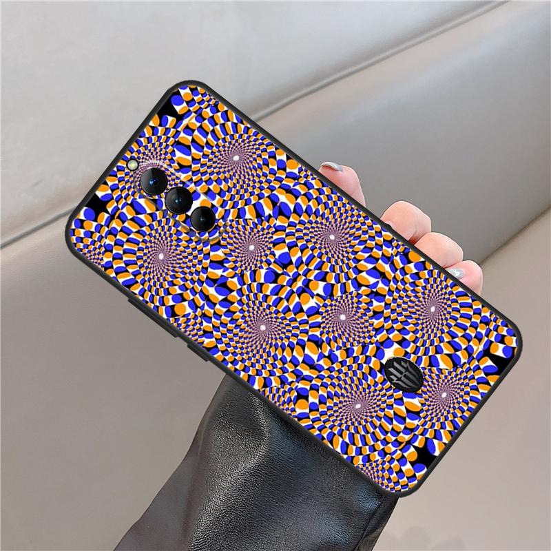 Чехол с принтом оптической иллюзии для ZTE Nubia Red Magic 11 10 8 9 8S 9S 10S Pro Plus 6 7 6S 7S Для RedMagic 10 Air Чехол