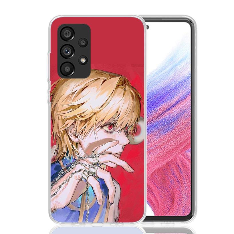 Чехол для телефона Huner X-Hunters Курапика Для Samsung Galaxy A17 A16 A14 A15 A13 A57 A56 A54 A55 A53 A37 A36 A34 A35 A33 A26 A24 A25 A
