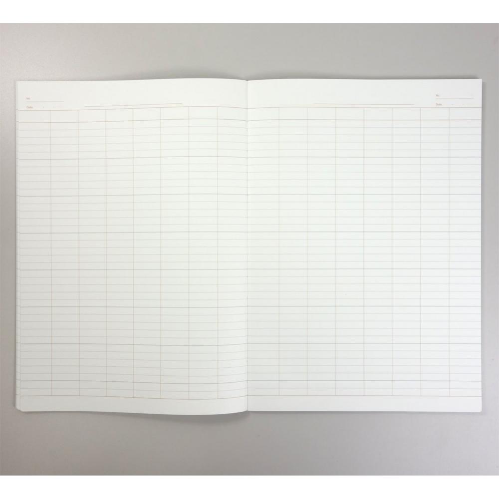 KOKUYO Тетрадь для статистики A4 7 вертикальных строк 40 листов No-270V