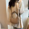 IELGY Korean Version of Fashion Handbag, Simple and Versatile Messenger Texture Niche Foreign Style Crescent Bag