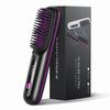 2025 Evolution Heat Brush Cordless Brush Iron Straight Negative Ion Digital Display Rechargeable USB Rechargeable 3 Level Adjustment Temperature
