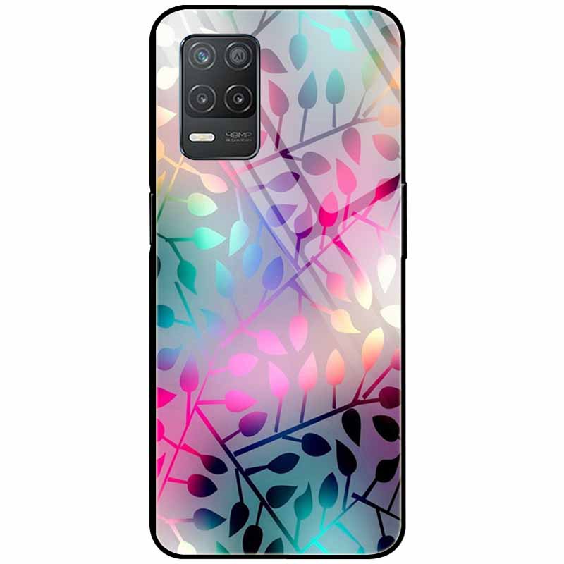 Закаленное Стекло Чехол Для Realme Narzo 30 5G Чехол Narzo30 Жесткий Защитный Задний Funda для Realme 8 5G Стекло Realme8 5G Coque Милый