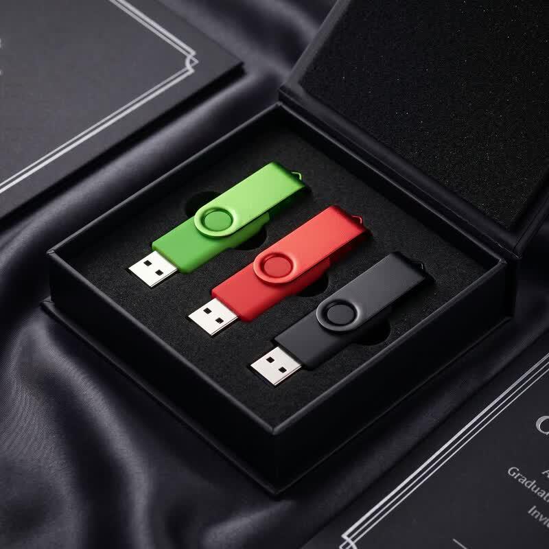 OLOEY Поворотный металлический USB-накопитель