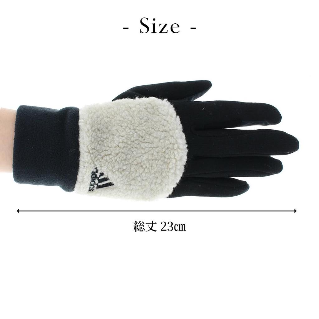Adidas Popular Brand Boa Switchable Jersey Gloves Smartphone Touch Panel Compatible Boa Lining Warm Cold Protection Gloves Bicycle Commuting To School