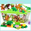 40pcs Dinosaur Assembling Building Blocks Set Children Festivals Gifts Toys